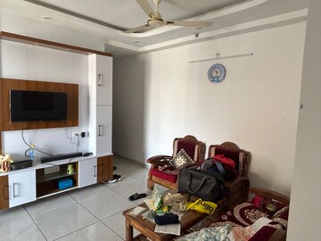 Living Room in 2 BHK Apartment at Rishita Manhattan, Gomti Nagar – for Rent