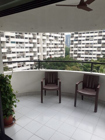 Terrace in 3 BHK Apartment at Kumar Karishma, Karve Road – for Sale