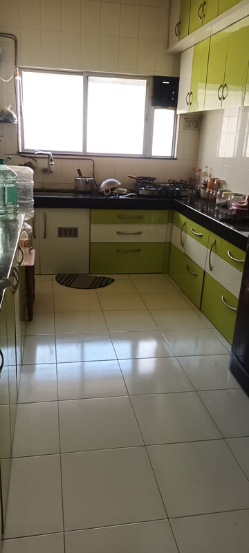 Kitchen in 2 BHK Apartment at Kumar Padmalaya, Aundh – for Rent