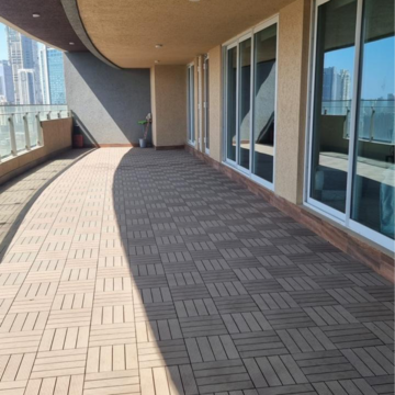 Balcony in 3 BHK Apartment at Lokhandwala Minerva Mahalaxmi, Arthur rd – for Rent