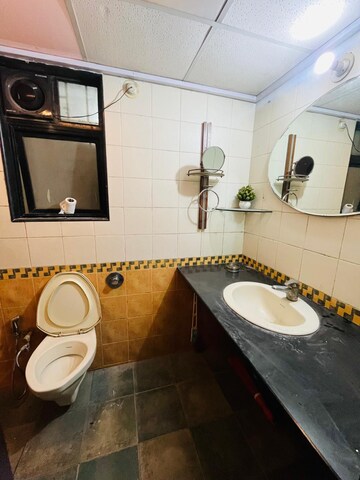 Bathroom in 2 BHK Apartment at Brahma Suncity, Wadgaon Sheri – for Rent