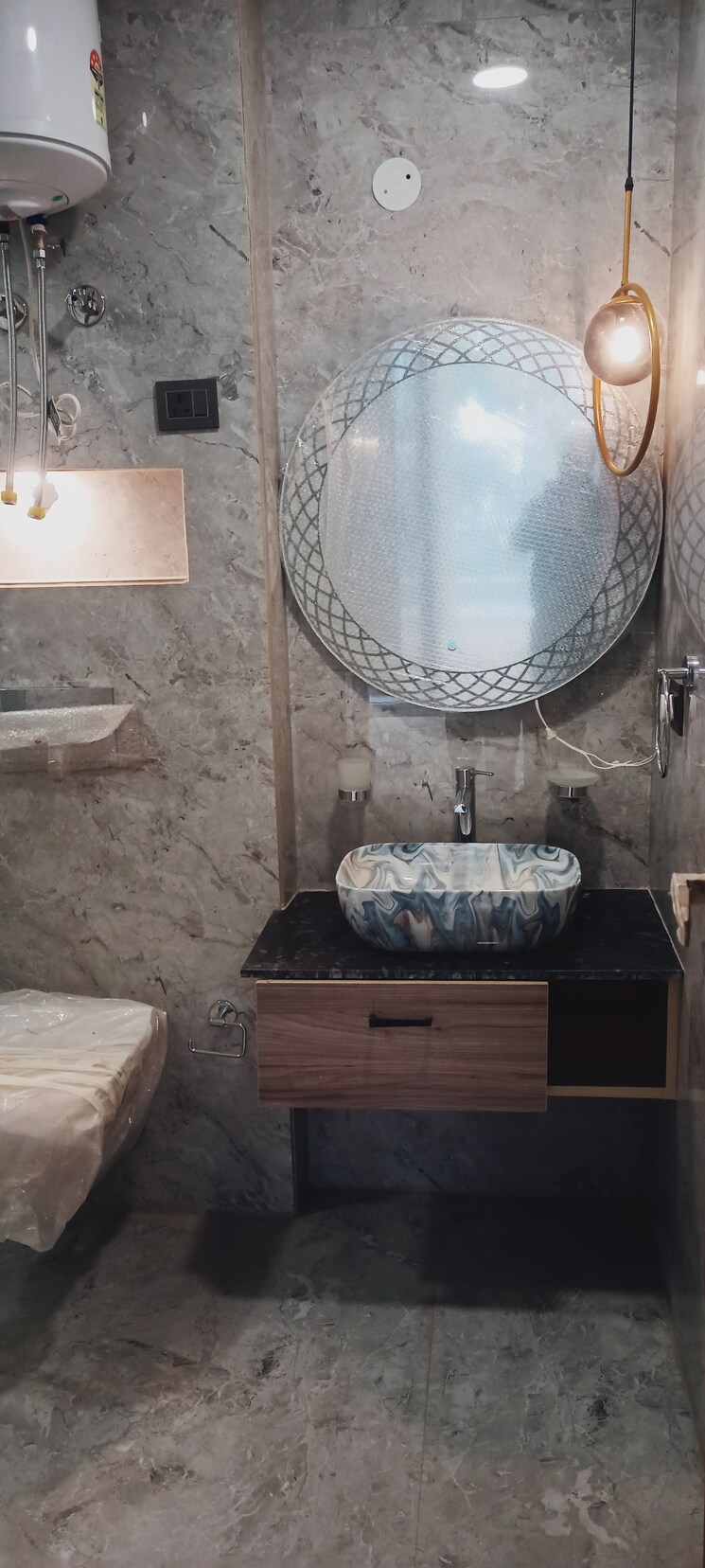 Bathroom, mohit-house 4 Bedroom 3000 Sq.Ft. Builder Floor In Sushant Lok I Gurgaon 9771291