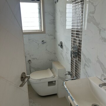 Bathroom in 2 BHK Apartment at LMP Mahesh Bhavan CHS, Goregaon East – for Sale