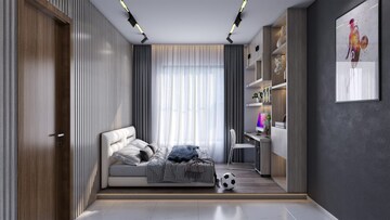 Living Room in 4 BHK Apartment at Platinum Marvelle, Balewadi – for Sale