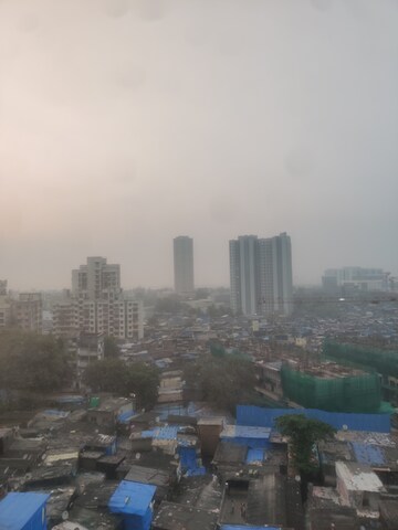 Staircase in 5 BHK Apartment at Chandak 34 Park Estate, Goregaon West – for Sale