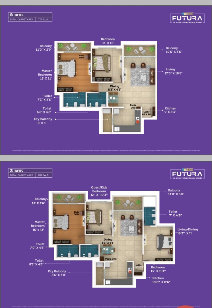 Floor Plan, saheel-itrend-homes 2 Bedroom 776 Sq.Ft. Apartment In Hinjewadi Pune 9771428