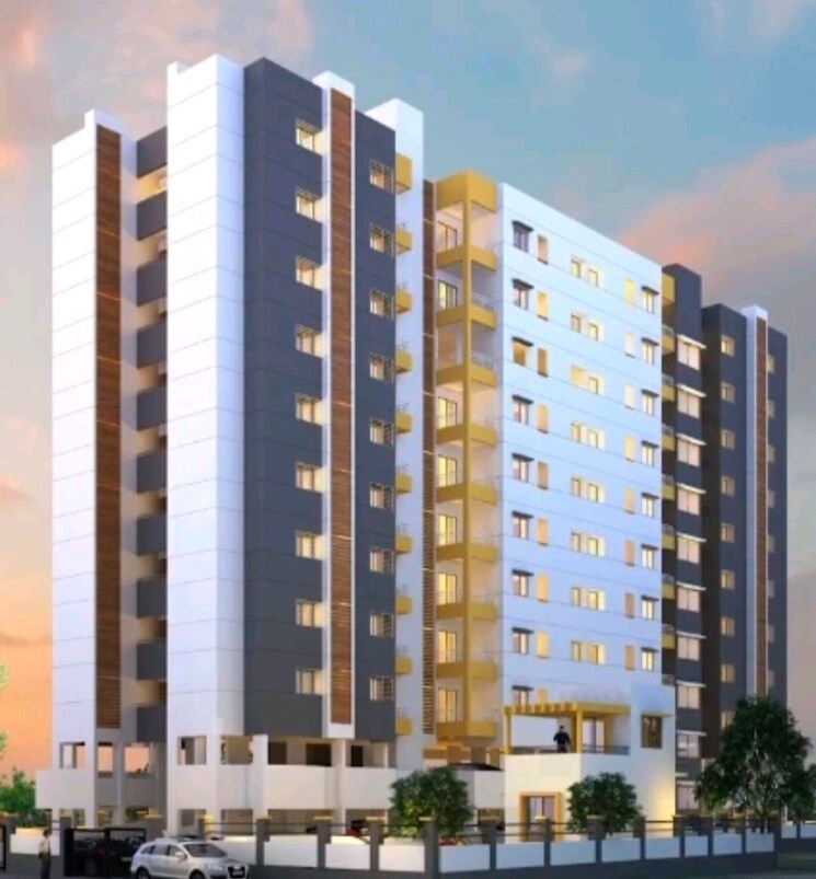 Exterior View, kiran-sufal 2.5 Bedroom 1200 Sq.Ft. Apartment In Wakad Pune 9771608