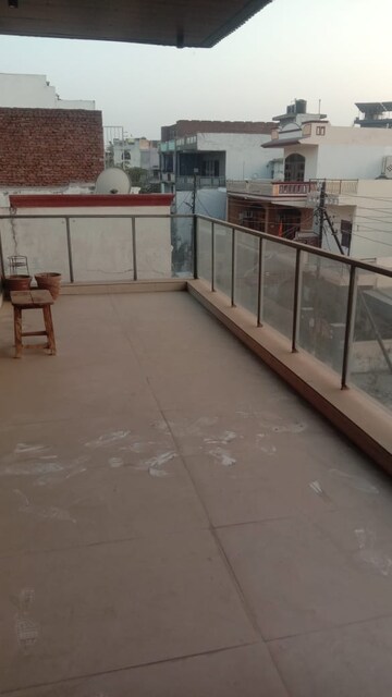 Balcony in 3 BHK Builder Floor at Patel Nagar 2 – for Rent