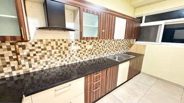 Kitchen in 2.5 BHK Apartment at Prestige Lakeside Habitat, Varthur – for Rent