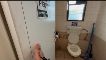 Bathroom in  Office Space at Crystal Paradise, Andheri West – for Rent