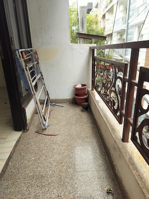 Balcony in 3 BHK Apartment at Rudra Ratnam, Sarnath – for Rent