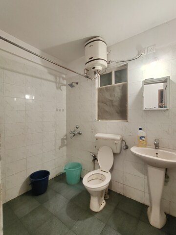 Bathroom in 3 BHK Apartment at Puravankara Purva Fairmont, Hsr Layout – for Rent