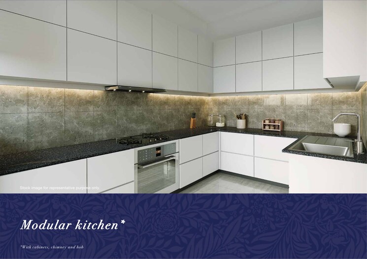 Kitchen, godrej-golf-links-exquisite 4 Bedroom 1350 Sq.Ft. Villa In Sector 27 Yamuna Expressway Greater Noida 9772293