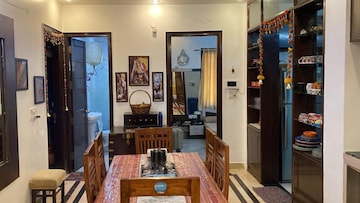 Living Room in 3 BHK Builder Floor at Kamla Nagar – for Sale