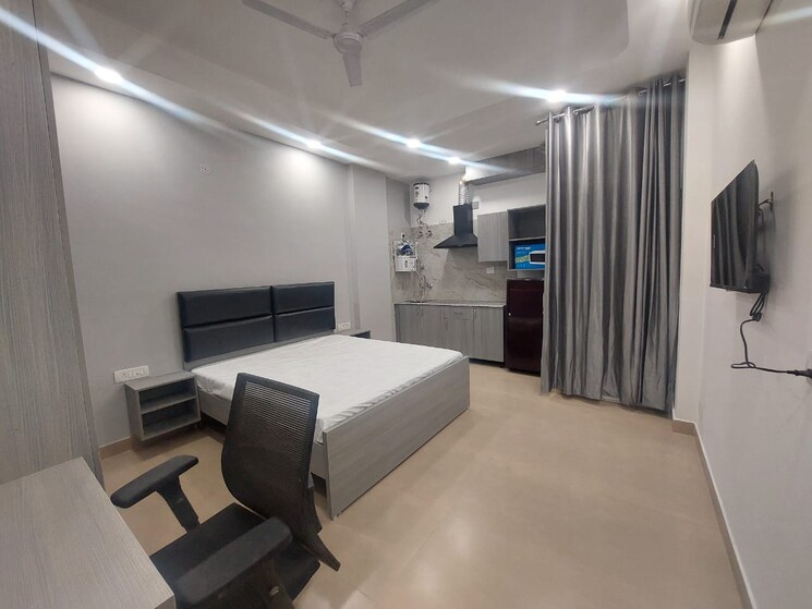 Bedroom, sector 31 Studio 652 Sq.Ft. Builder Floor In Sector 31 Gurgaon 9772359