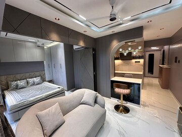 Bedroom in 1 RK Apartment at Level The Residences, Andheri West – for Rent