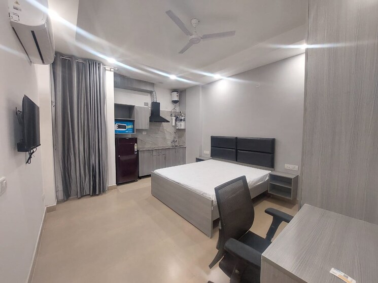 Living Room, sector 32 Studio 649 Sq.Ft. Builder Floor In Sector 32 Gurgaon 9772407