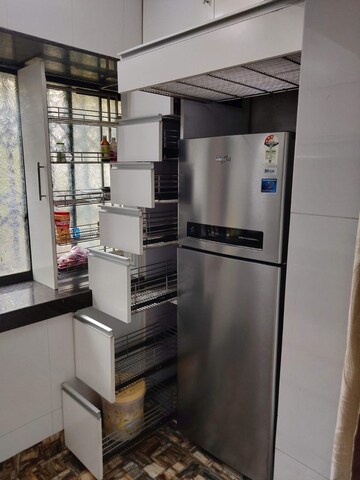 Staircase in 2 BHK Apartment at Rajas CHS, Andheri East – for Rent