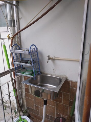 Staircase in 1 RK Apartment at Chittaranjan Park – for Rent