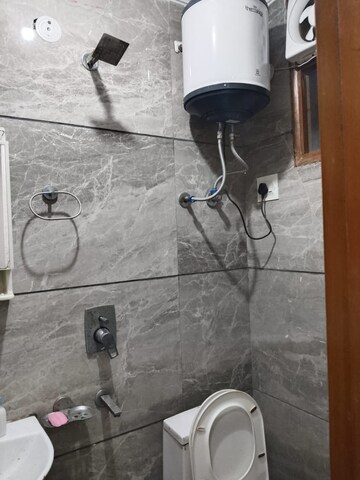 Bathroom in 2 BHK Apartment at Panchsheel Vihar – for Rent