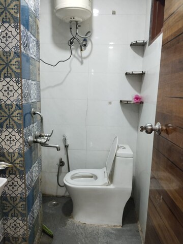 Bathroom in 2 BHK Apartment at Panchsheel Vihar – for Rent