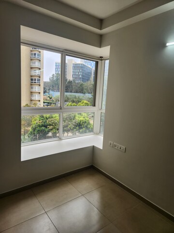 Balcony in 3 BHK Apartment at Bhartiya Nikoo Homes Phase 2, Thanisandra Main Road – for Sale