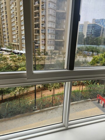Balcony in 3 BHK Apartment at Bhartiya Nikoo Homes Phase 2, Thanisandra Main Road – for Sale