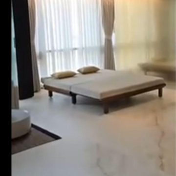 Living Room in 3 BHK Apartment at Lodha The World Towers World One Tier 2, Empire Mill – for Rent