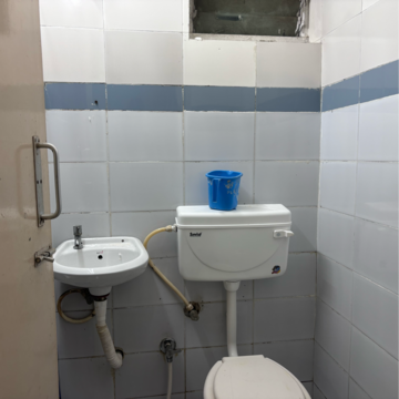 Bathroom in 2 BHK Apartment at Sapoorji Houshing Complex, New Town Action AreA-Iii – for Rent