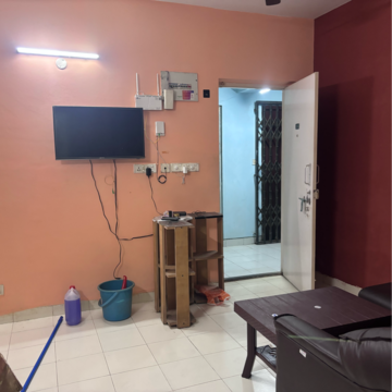 Living Room in 2 BHK Apartment at Sapoorji Houshing Complex, New Town Action AreA-Iii – for Rent