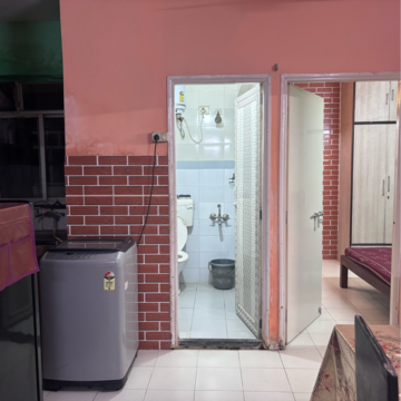 Bathroom in 2 BHK Apartment at Sapoorji Houshing Complex, New Town Action AreA-Iii – for Rent