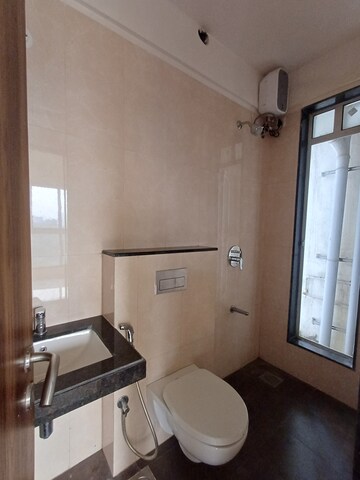 Attached Bathroom in 2 BHK Apartment at Sheth Zuri, Laxmi Nagar – for Rent