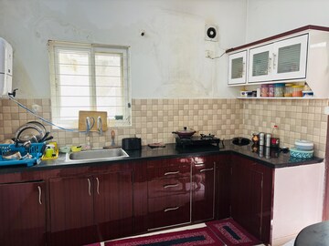 Kitchen in 3 BHK Builder Floor at Madhapur – for Sale