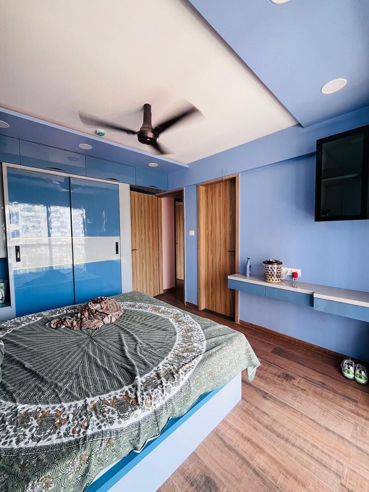 Bedroom, unique-k-town 3 Bedroom 1512 Sq.Ft. Apartment In Kiwale Pune 9772680