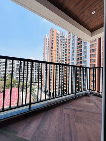 Balcony in 3 BHK Apartment at Unique K Town, Kiwale – for Rent