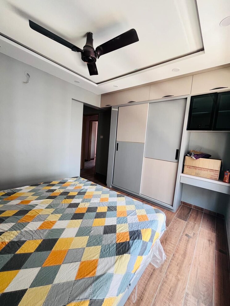 Bedroom, unique-k-town 3 Bedroom 1512 Sq.Ft. Apartment In Kiwale Pune 9772680