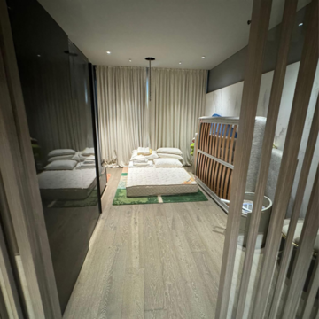 Balcony in 4 BHK Apartment at Raiaskaran Parthenon, Bhudargarh Colony – for Sale