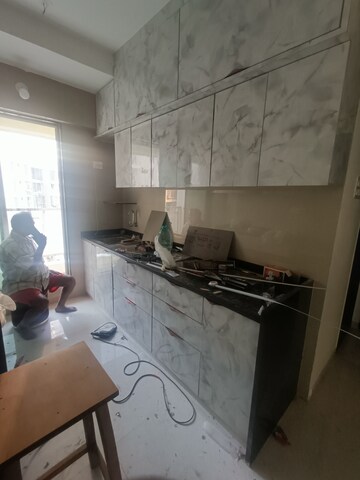 Kitchen in 2 BHK Apartment at Khodiyaar Siddharth Nagar Goodwill CHS, Goregaon West – for Rent