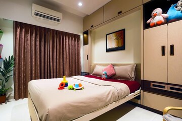 Bedroom in 3 BHK Apartment at Prescott Casa Ramiro, Bandra West – for Rent