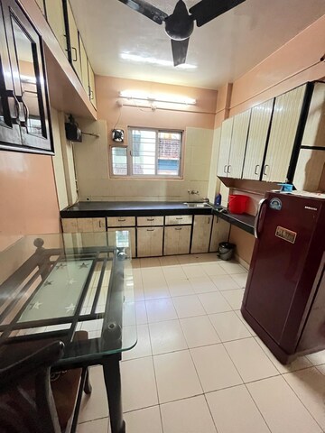 Kitchen in 1 BHK Apartment at Dhanlaxmi Park, Kothrud – for Rent