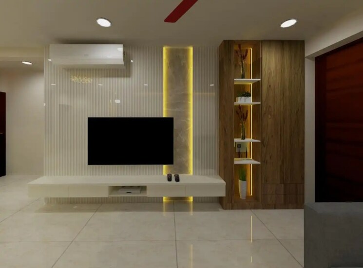 Living Room, prestige-beverly-hills 3 Bedroom 2124 Sq.Ft. Apartment In Kokapet Hyderabad 9772863