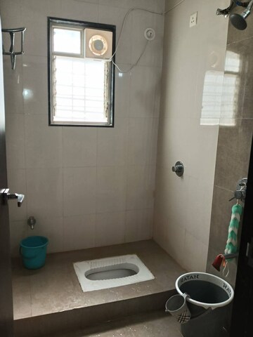 Bathroom in 2 BHK Apartment at Dhanori – for Rent