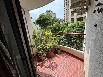Balcony in 2 BHK Apartment at Puranik City, Kasarvadavali – for Rent