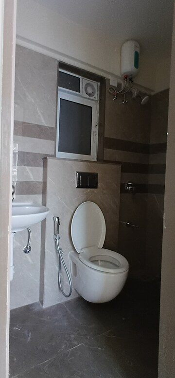 Bathroom in 2 BHK Apartment at Vaibhavlaxmi Central Park, Vikhroli East – for Rent