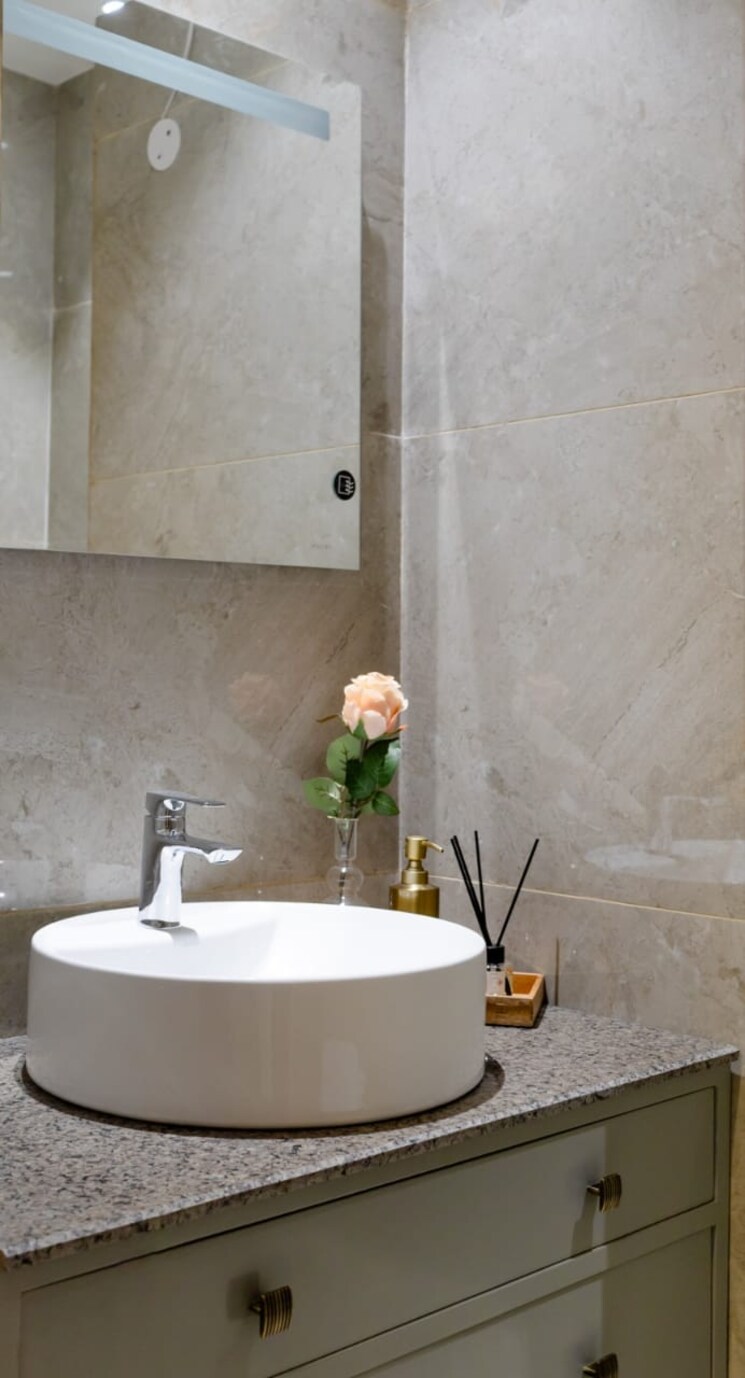 Bathroom, hlp-palmillas 3 Bedroom 1685 Sq.Ft. Builder Floor In Vip Road Zirakpur 9773198