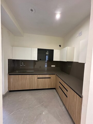 Kitchen in 3 BHK Builder Floor at Omaxe New Chandigarh, North Mullanpur – for Rent