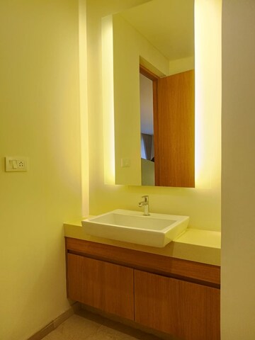 Bathroom in 4 BHK Apartment at Embassy Lake Terrace, Hebbal – for Rent