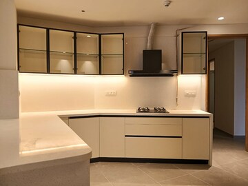 Kitchen in 4 BHK Apartment at Embassy Lake Terrace, Hebbal – for Rent