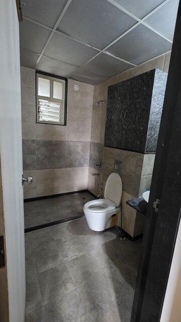 Bathroom in 2 BHK Apartment at Ganga Arcadia, Kharadi – for Rent