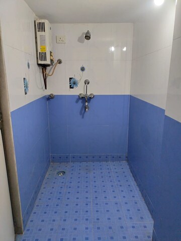 Bathroom in 1 BHK Apartment at Vijay Garden Ghodbunder, Ghodbunder Road – for Rent